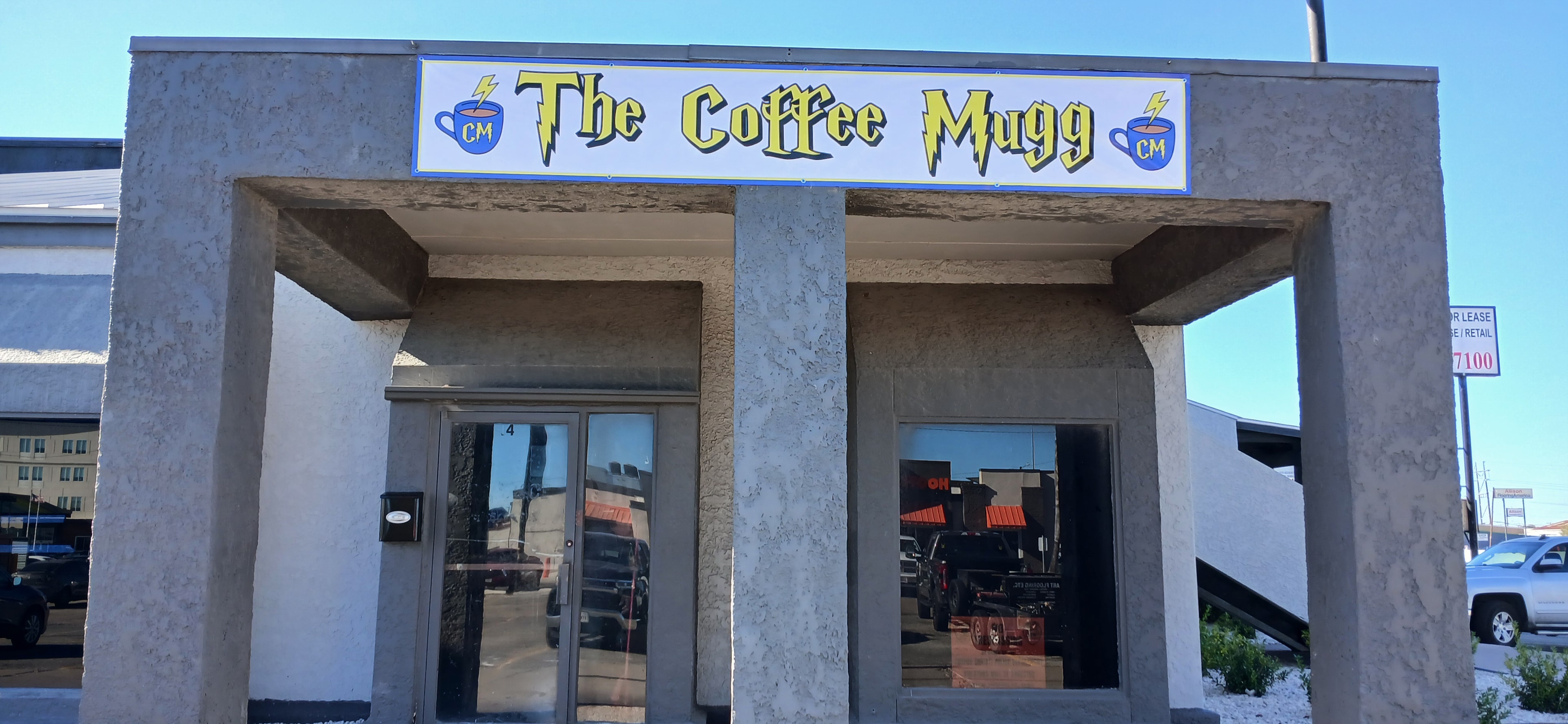 The Coffee Mugg Banner