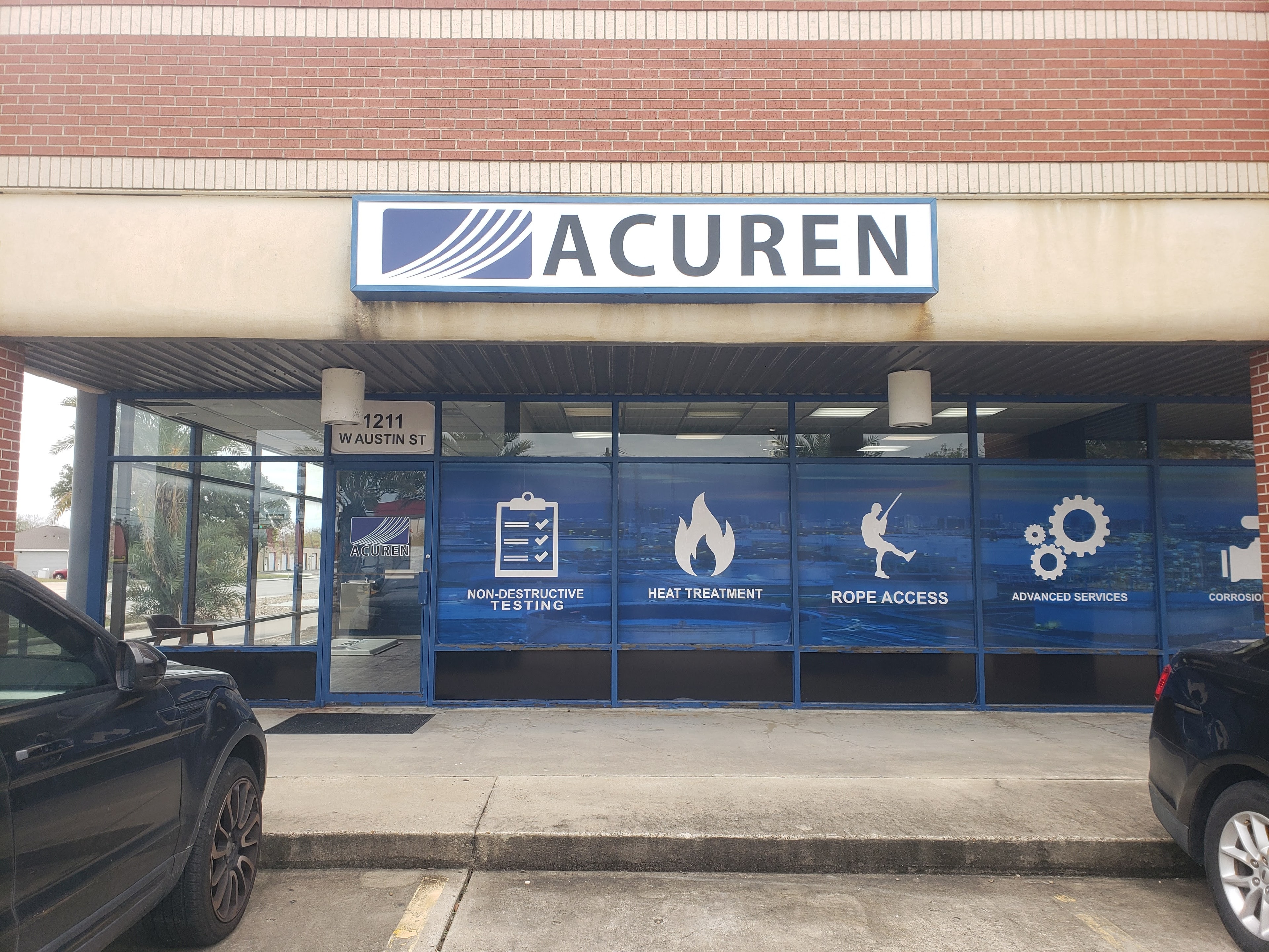 Acuren Storefront Sign & Window Graphics