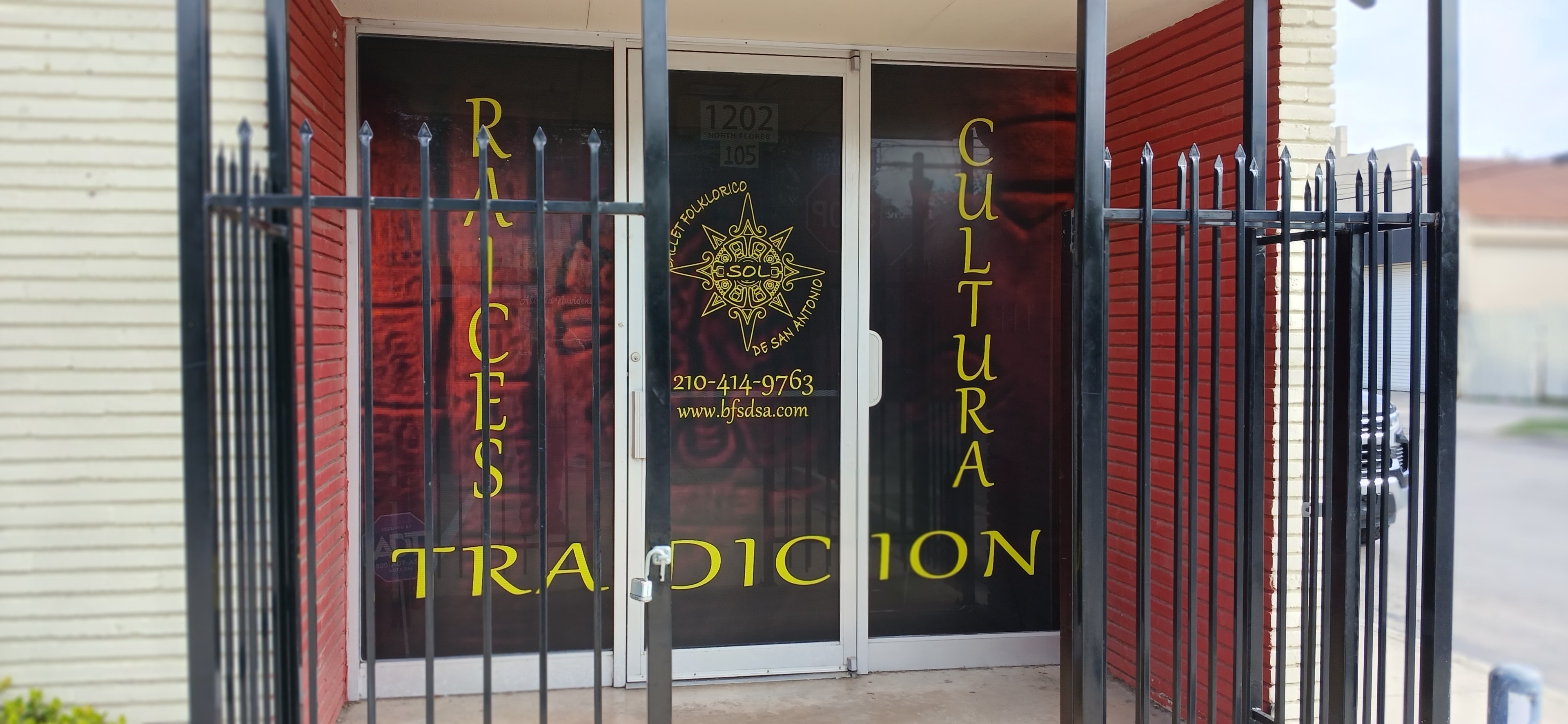 Ballet Folklorico Sol Storefront Decals