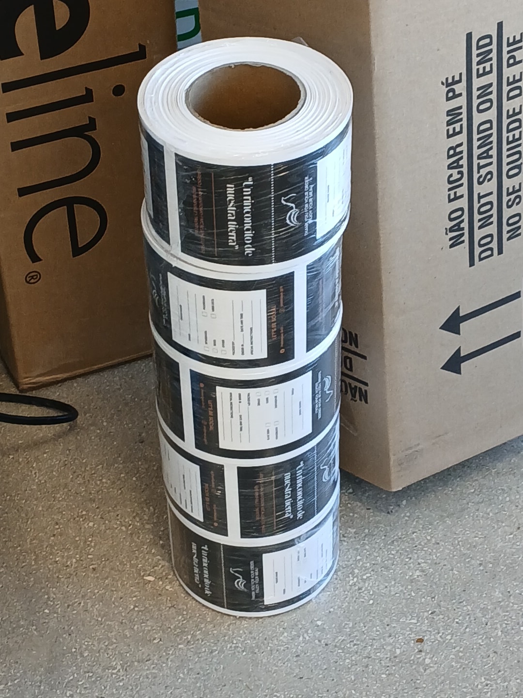 Custom Label Roll